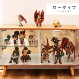 曲木玻璃電視櫃 曲木公仔櫃 玻離展示櫃