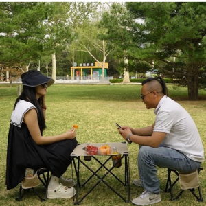 折疊桌椅便攜布桌子陞級折疊凳小馬紮戶外野餐露營椅子