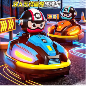 【氮氣噴霧】加速遙控卡丁碰碰車 對戰卡丁車 賽車雙人無綫遙控汽車 雙人競技玩具