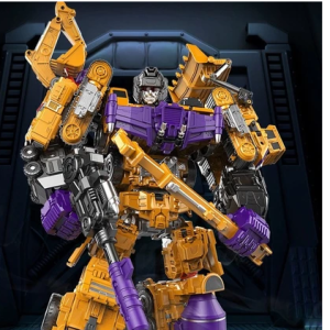 變形玩具機器人大力神金剛組閤工程車六閤體