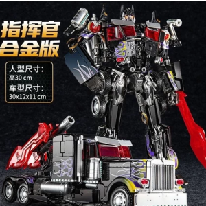 變形玩具汽車金剛機器人模型閤金擎天